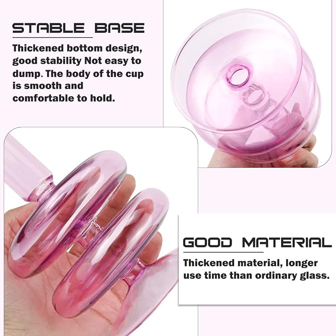 Clear Glass Candle Holders Glass Taper Candle Holder Decorative Glass Candlestick Holders for Dining Table Centerpieces Wedding Church （）