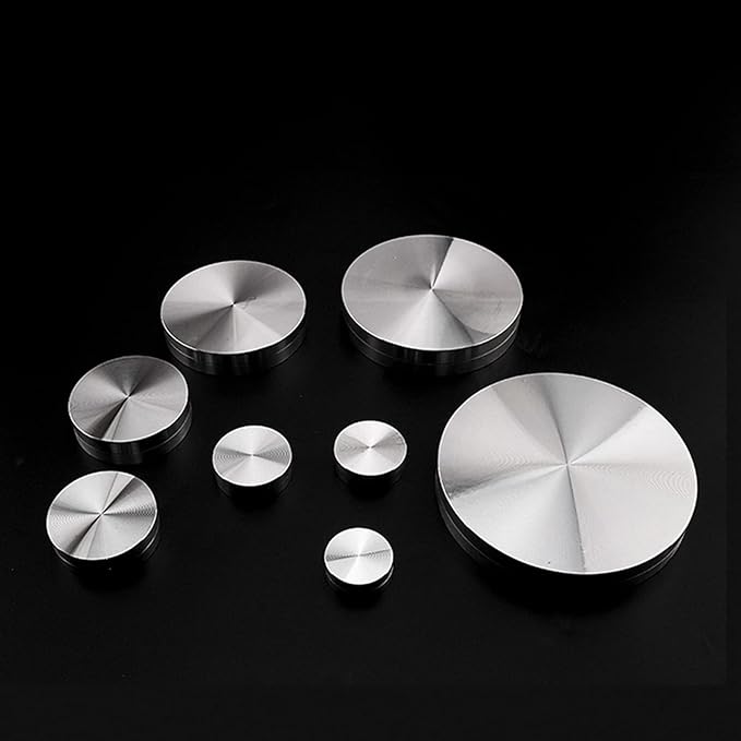 HORV Lazy Susan Hardware, Round Rotating Bearing Plate, Swivel Turntable Bearing for Serving Trays, Kitchen Storage Racks, Dining Tabletop, Craft Table, Heavy Tray Base, Smooth Swivel Plate (Size : 6