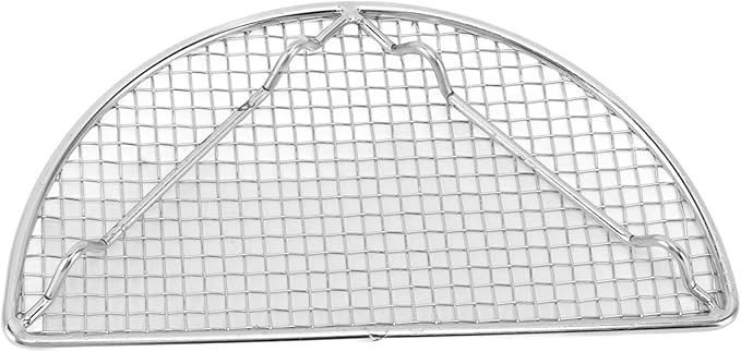 Stainless Steel Cooling Rack Durable Cooking Roasting Baking for Family Dinner 304 Stainless Steel (Medium Semicircle 18CM)
