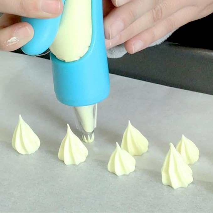 Cake Decorating Pen Kit,Reusable DIY Cake Decorating Piping Bags and Nozzles, Dessert Decorating Syringe for Decorating Cakes Pastries & Cupcakes Icing Cream Syringe