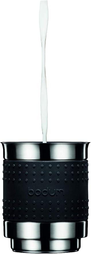 Bistro 13.5oz Bistro Barista Electric Milk Frother, Automatic Temperature Control, Boil-Dry Protection, White (Pack of 4)