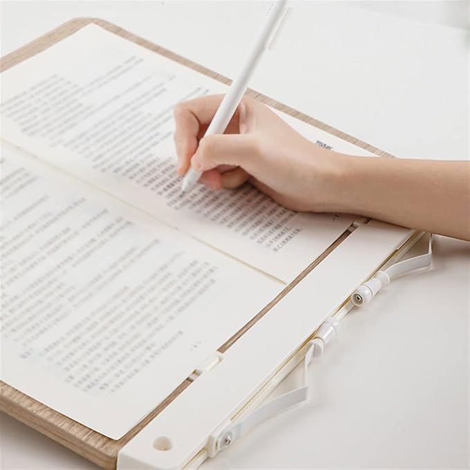 Book Stand Book Holder Tray Wooden Book Stand Adjustable Desktop Simple Reading Stand Convenient and Practical Music Score Stand Cookbook Stand for Kitchen (Size : S)
