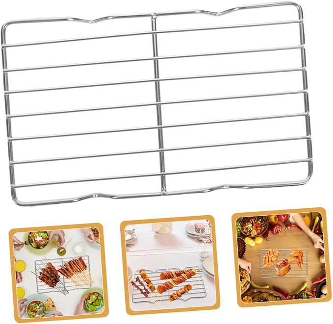 ABOOFAN Stainless Steel Cooling Rack Grilling Rack for Meat Vegetables and More Easy to Clean Baking Rack for Roasting and Cooking