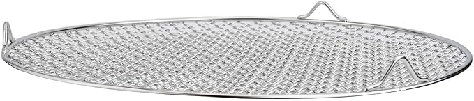 High Performance Round Cooling Rack Designed in Sturdy 201 Stainless Steel for All Your Cooking Needs (35cm)