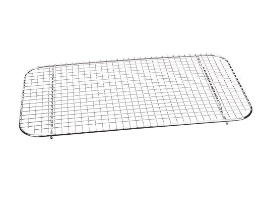 Vollrath Wire Grate,Full-Size,SS,18 x 10 x 3/4In., Silver (20028)