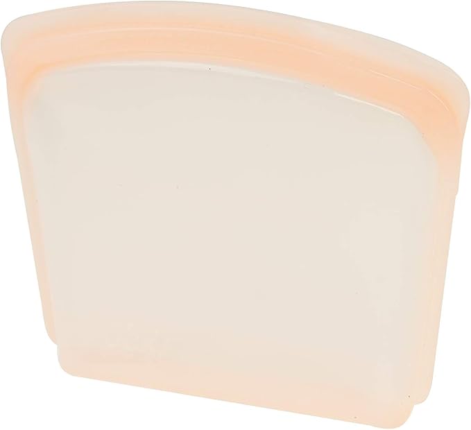 Wolfgang Puck 100% Silicone Food Grade, Reusable, Leak Proof, (BPA, PVC, Phthalates Free), (Microwave, Sous Vide, Dishwasher, Freezer Safe) Storage Bags for Dry Goods, Liquids, Snacks and More
