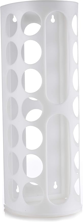 Handy Laundry Grocery Bag Storage Holder, Large Bag Dispenser, Neatly Store Plastic Shopping Bags & Keep them Handy for Reuse, Access Holes Make Adding or Retrieving Bags Simple & Convenient, (2-Pack)