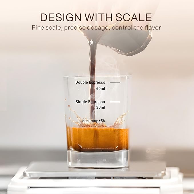 2 Pack Shot Glasses Measuring Cup, 2oz Espresso Shot Glass, Liquid Heavy Glass Wine Glass, Measurement of Dry and Liquid Ingredients 2 Features 60ML