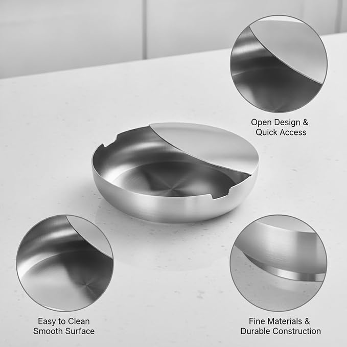Spoon and Spatula Holder, Stainless Steel Countertop Utensil Rest for Kitchen Cooking (1 PC)