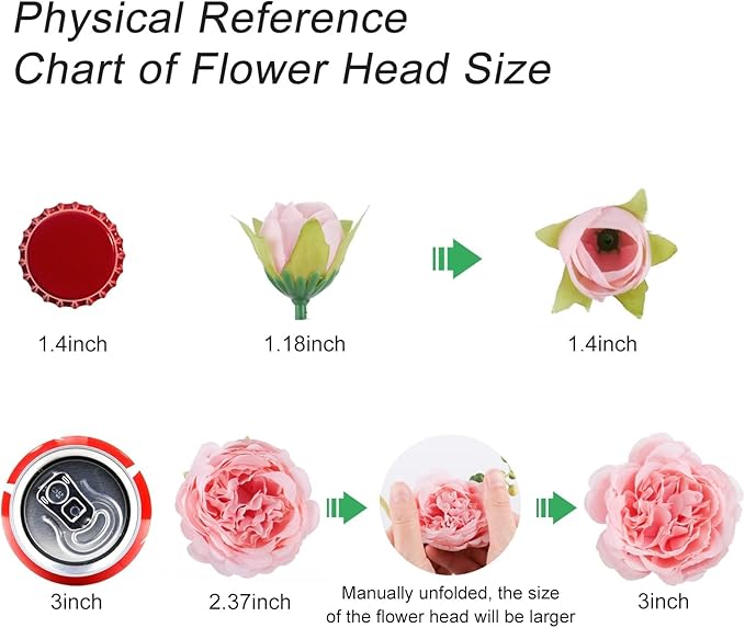 Artificial Peonies Silk Flowers, Pink Faux Peony Bouquet 2 Bundles Florals Arrangements for Farmhouse Home Boho Wedding Table Centerpiece, Fake Plastic Flower Bulk for Vase Decoration (Light Pink)