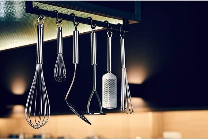 WMF Profi Plus Whisk - 27 cm, Stainless Steel Balls, Cromargan Stainless Steel, Partially Matte
