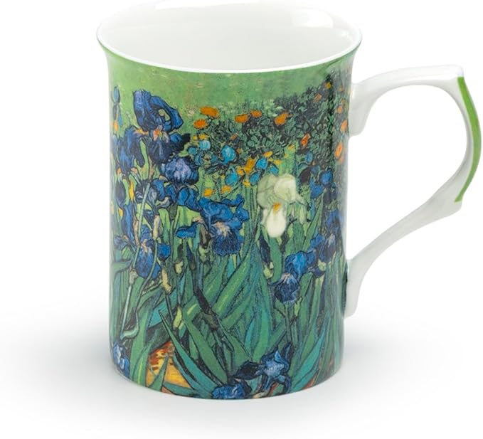 Gracie Bone China Impression Bone China Mug 9-Ounce, Set of 4