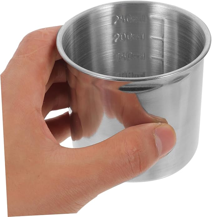 Healifty 4pcs Multipurpose Measuring Cup with Graduations Convenient Kitchen Tool for Precise Food Measurement and Organization