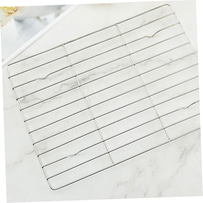 3pcs Nonstick Baking Cooling Rack Set Small Size Stainless Steel Cake and Pastry Cooler Shelves for Home Bakers