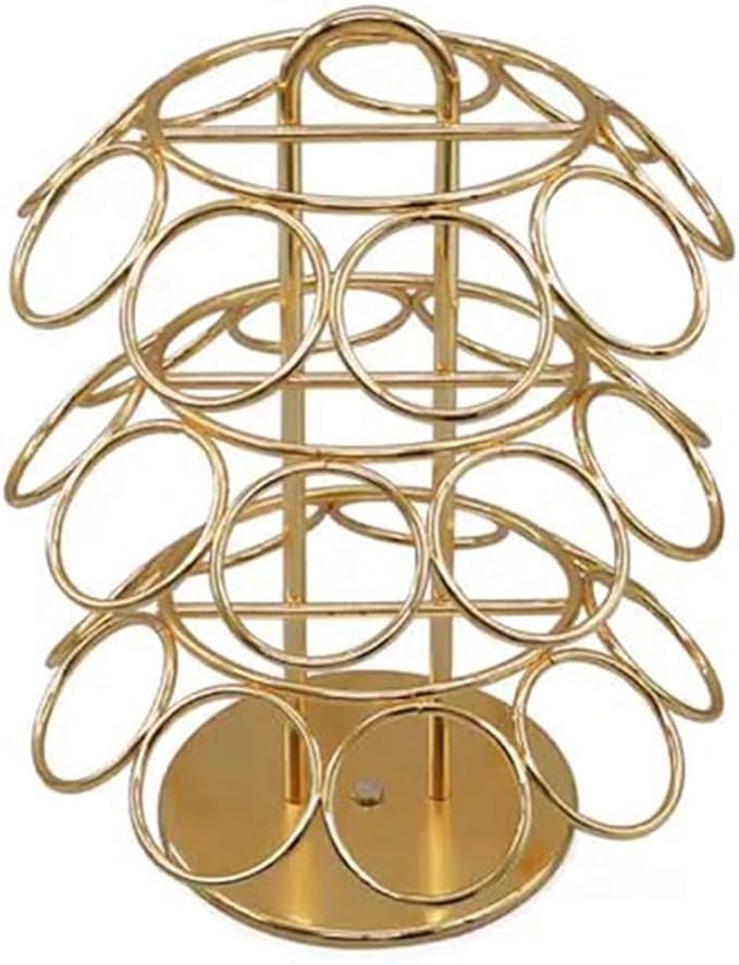 1 Piece Metal Coffee Pod Organizer - 27 Card Positions