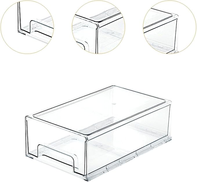 Fresh Food Storage Solution for Refrigerator - Keep Your Produce Organized, Large
