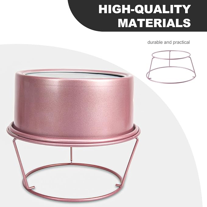 Rose Gold Cooling Rack Baking Rack Cooler Non-stick Stainless Steel Cake Stand for Bread and Pastry Baking Kitchen Cooling Tool