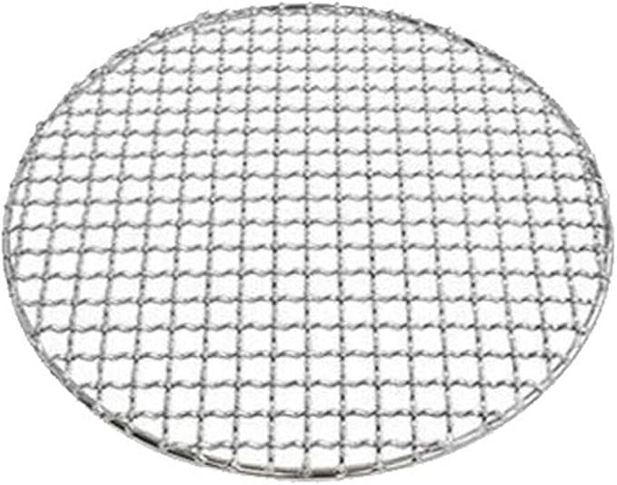 Thickened Round Barbecue Net, Multi-Purpose Stainless Steel Cross Wire Round Steaming Cooling Barbecue Racks/Grills/Pan Grate/Carbon Baking Net