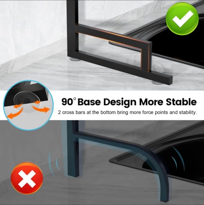 Adjustable Over The Sink Dish Drying Rack 2 Tier