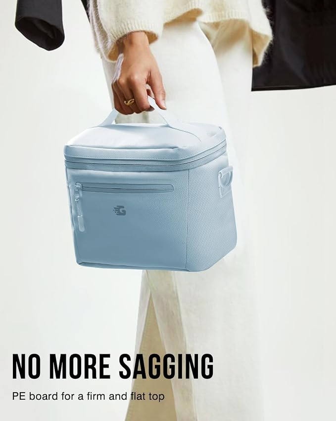 GLORIEROO Insulated Lunch Box Bag Women - Waterproof Leakproof Lightweight Reusable Cooler for Work Picnic
