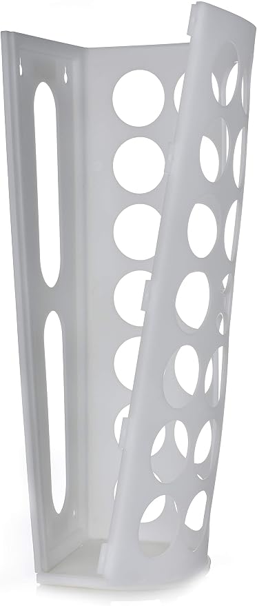 Handy Laundry Grocery Bag Storage Holder, Large Bag Dispenser, Neatly Store Plastic Shopping Bags & Keep them Handy for Reuse, Access Holes Make Adding or Retrieving Bags Simple & Convenient, (2-Pack)