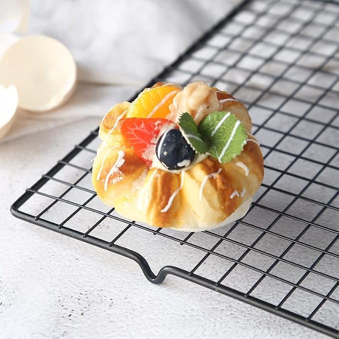 Cooling Rack (2 Pack), 16 * 10 Inches Stainless Steel Wire Cooling Racks for Cooking, Roasting, Drying, Grilling and Baking, Cookie Rack Fits Jelly Roll Sheet Pan, Dishwasher Safe