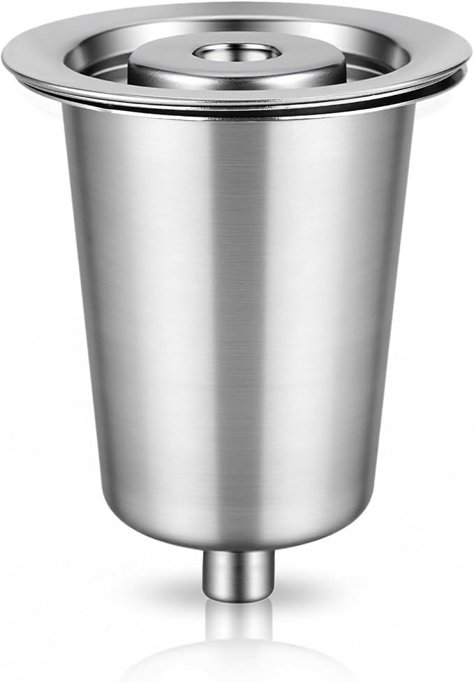 Stainless Steel Reusable Filter Cup, Compatible with Cuisinart SS-RFC HomeBarista Coffee Makers (1 Pack)