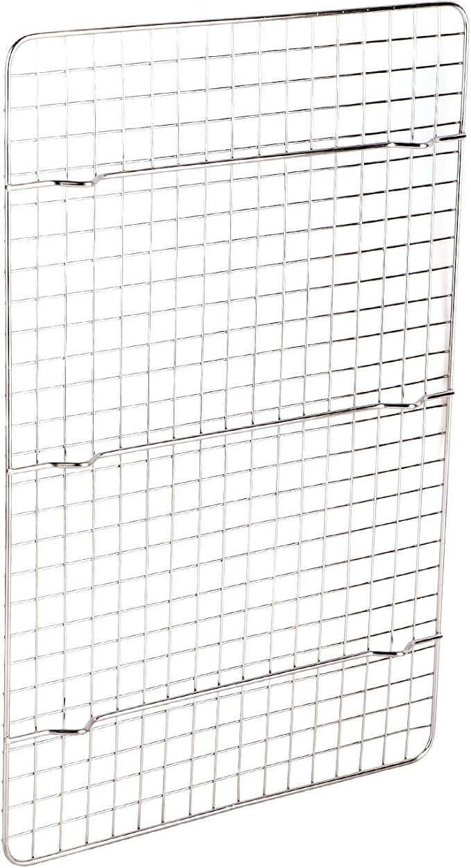 Cooling Rack, Cookie Cooling Rack Stainless Steel 14.8x9.8in Cooling Rack with Grid Design Cooling Racks For Cooking And Baking For Home Bakery Bread Cake Cooky
