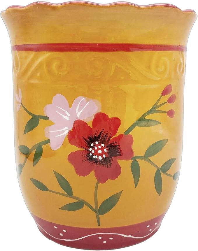 ACK Utensil Holder (Garden) Yellow