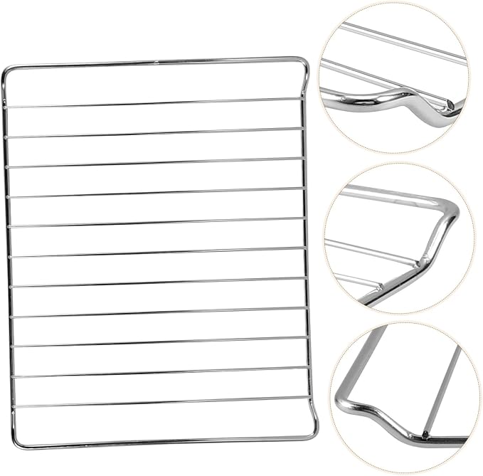 Alipis Stainless Steel Baking Rack Heavy Duty Wire Cooling Rack for Oven Use Dishwasher Construction for Baking and Cooking Supports Heavy Weight