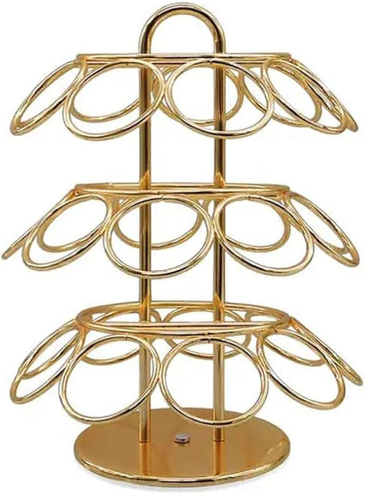 1 Piece Metal Coffee Pod Organizer - 27 Card Positions