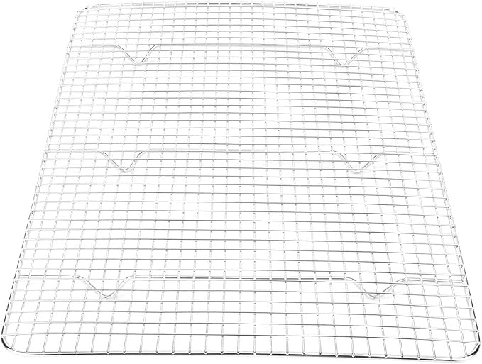 Mingzhe STAINLESS STEEL ROASTING COOLING RACK RUSTPROOF DRAINING TRAY FOR BAKING BBQ