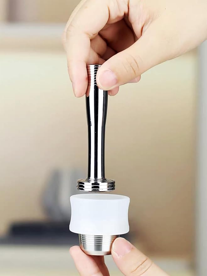 Coffee Tamper Press Chromed (30 mm)