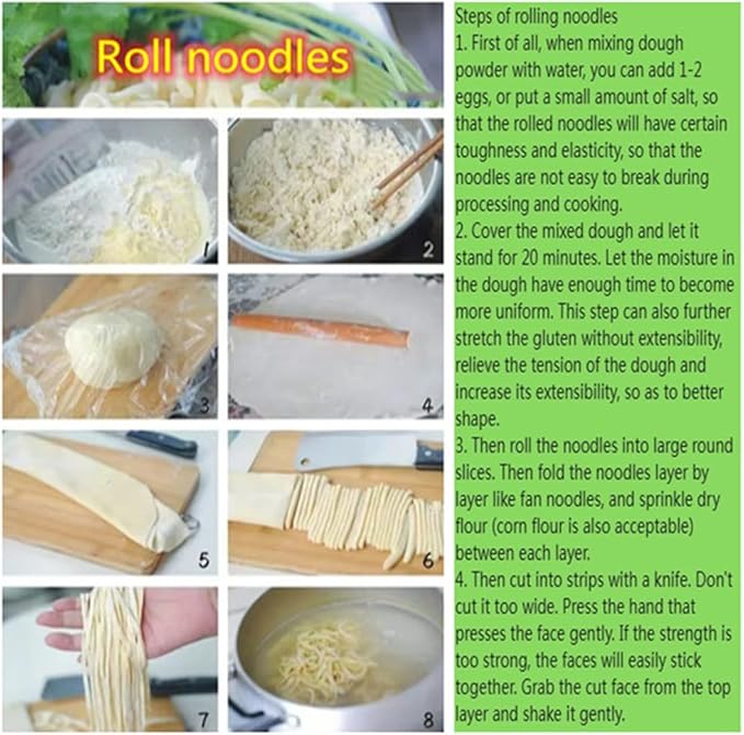 Extra Long Pasta Rolling Pin,Dough Roller ，Professional Rolling Pins for Baking， Tortilla ，Baklava, Pizza,Noodles(35.03×1.38inch/89×3.5cm)