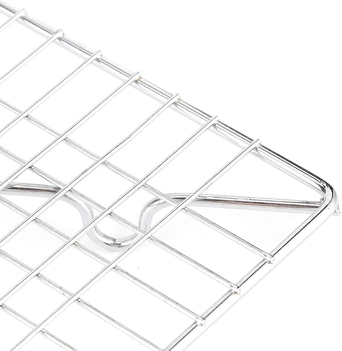 Stainless Steel Cooling Rack, Non Stick Baking Rack for Cakes Cookies Breads, Dishwasher Safe Oven Safe Grill 46x33x2.8cm