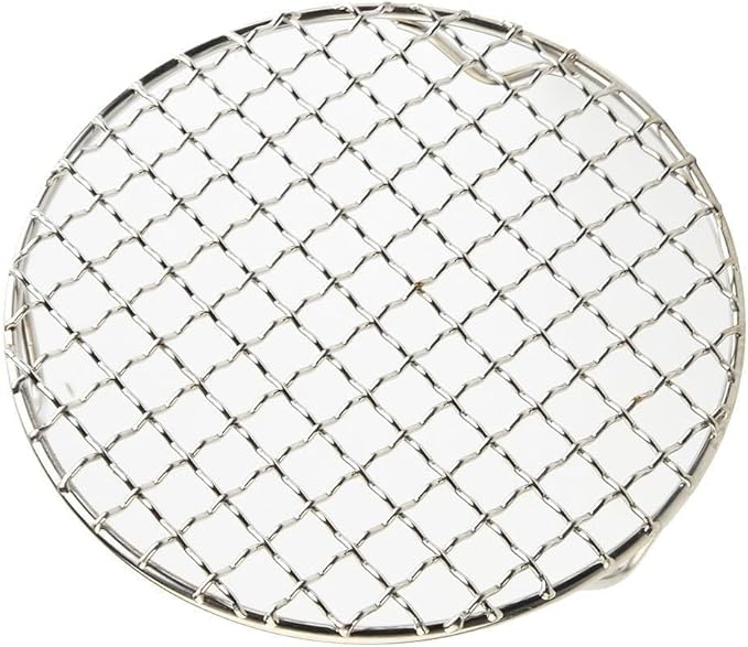 Round Cooling Rack 201 Stainless Steel Wire Grid For Baking, Grilling, Steaming And Drying Food In Oven Or Kitchen, Silver, Multiple Sizes Available(15cm)