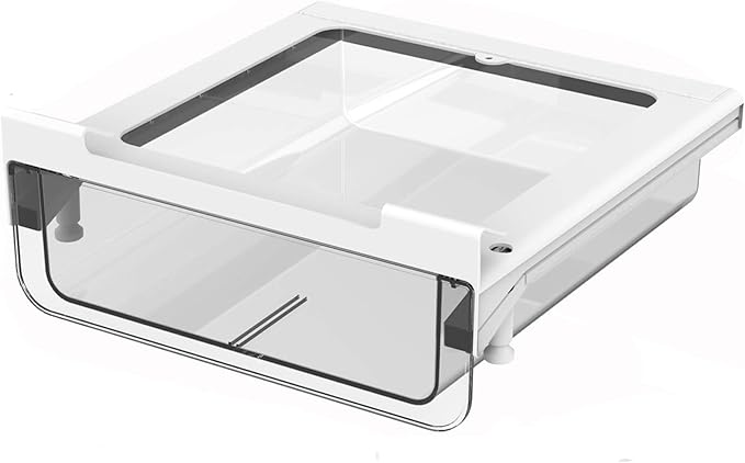 vacane Under Shelf Organizer, Under Shelf Storage Drawer Pull Out, Under Cabinet Basket Hanging Holder for Cupboard Cabinet Pantry Kitchen