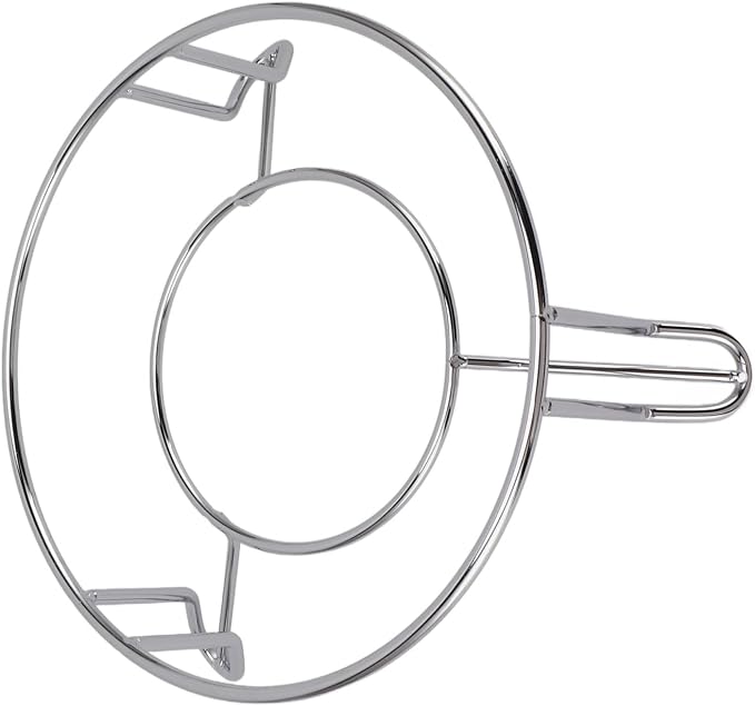 Round Steamer Rack Versatile Bread Cooling, Metal Trivets Stainless Steel Pot Holders Steamer Pan Wire Rack for Baking Canning Cooking
