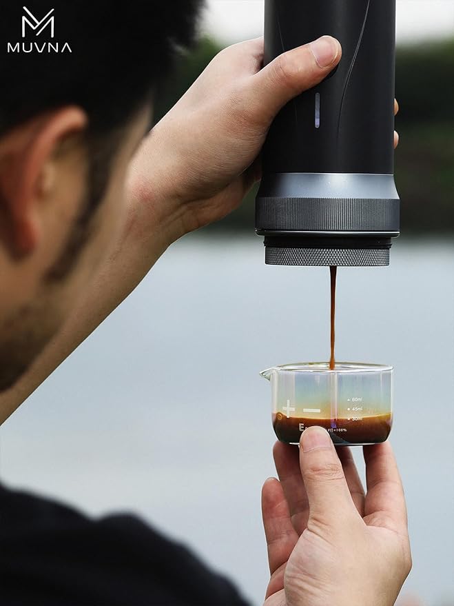 Espresso Measuring Cup - Barista Glass Measuring Cup for Coffee Easy Pouring V-Shaped Spout Espresso Shot for Coffee Machine, Colorful 1 Pack