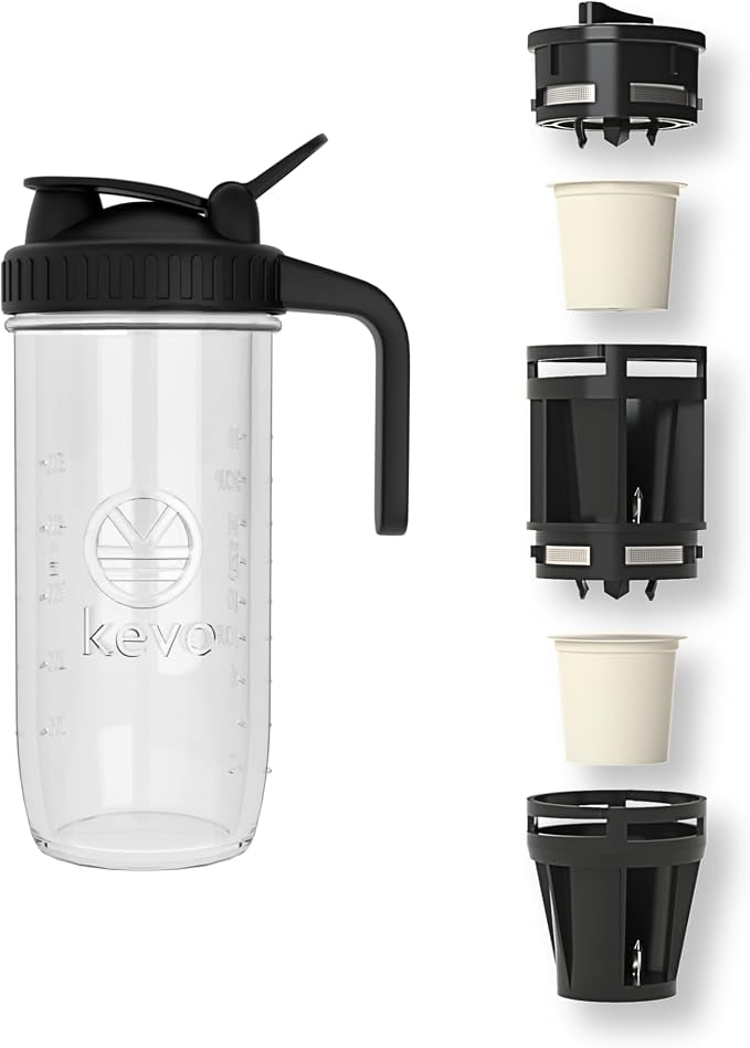 Kevo® Double Barrel™ Cold Brew Bundle – Compatible with most K-Cup® Pods