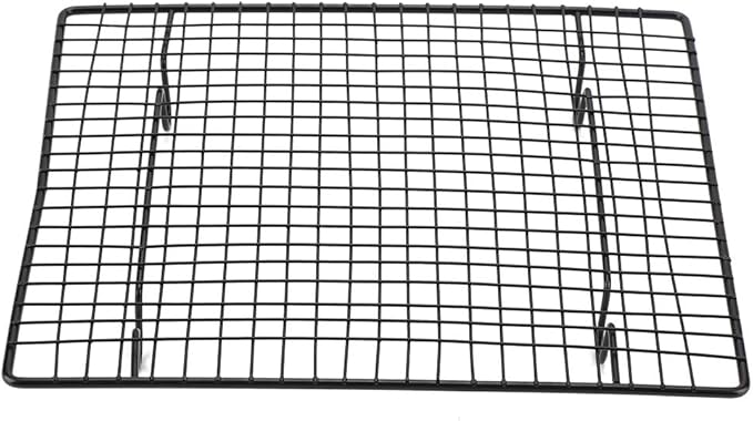 10.24 X 9.06 X 0.98 Inch Stainless Steel Cooling and Baking Rack, Small Holes Prevent Sagging, Ideal for Baking Cake Bread, Home Cooks