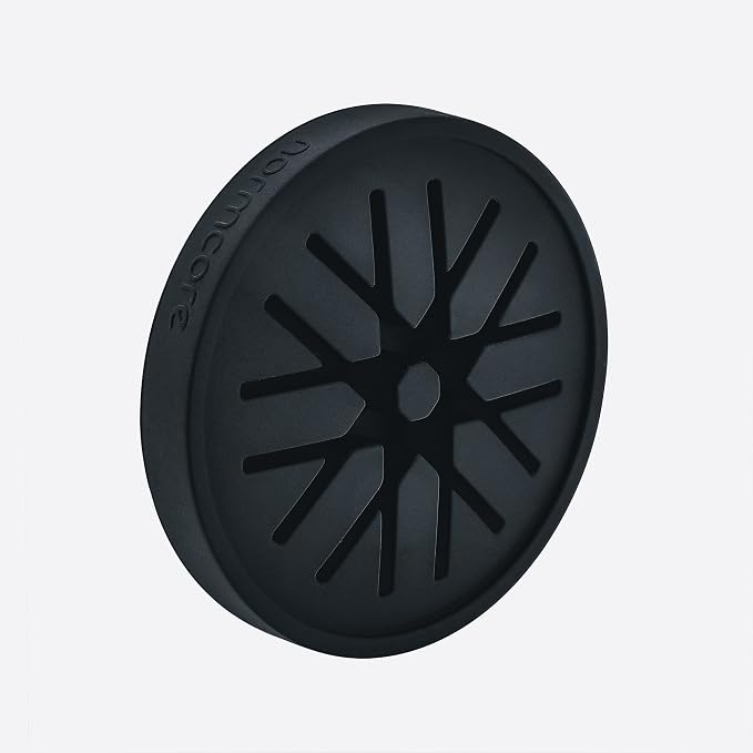 Normcore 2 Packs 53.3mm Puck Screen with Stand - Reusable Contact Shower Screen with Silicone Holder - 1.7mm / 1.0mm Thickness 150μm Mesh - Compatible with Espresso Machine 54mm Portafilter Basket