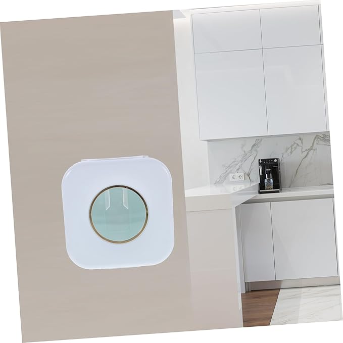 Wall Mounted Storage Box for Cling Film and Food Bags Heavy Duty Plastic Wrap Organizer Space-Saving Kitchen and Bathroom Storage Solution Multi-Purpose Design