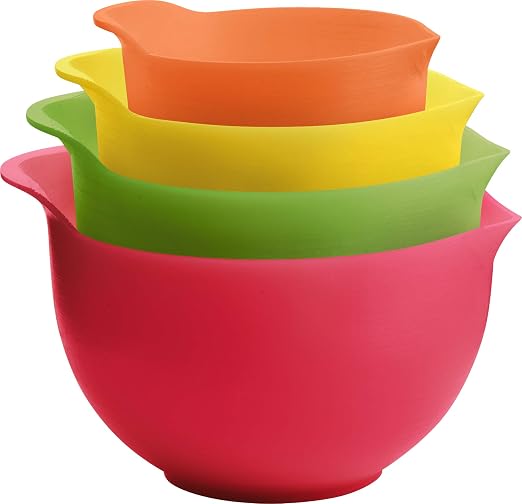 Trudeau Bamboo Melamine Measuring Cups, Set of 4