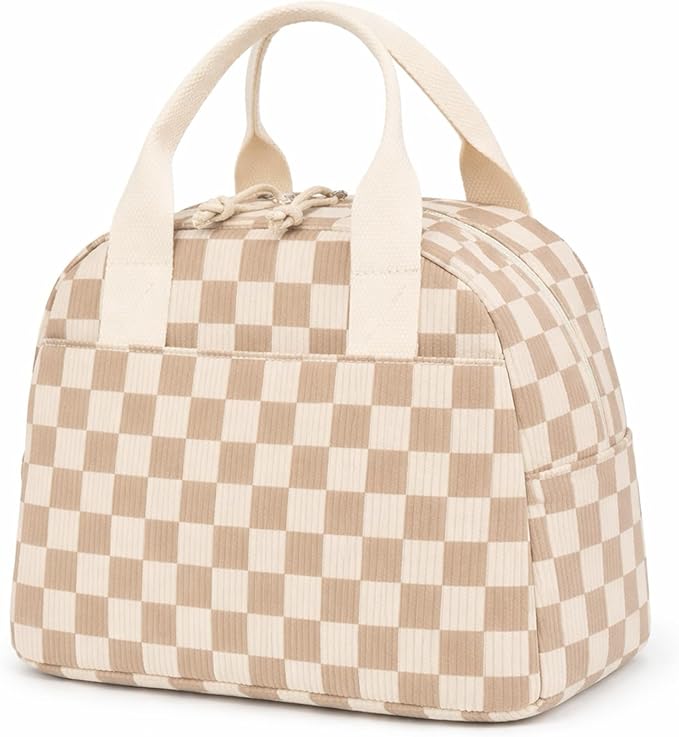 LOVELYWIND Lunch Box for Women Cute Lunch Bags for Women Lunch Tote Bags Reusable Insulated Lunch Box Large Capacity Reusable Insulated Cooler for Work or Travel Gifts or Beach