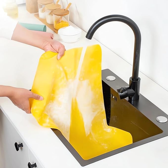 Extra Large Kitchen Silicone Pad - 2023 New Non Slip Non Stick Silicone Pastry Mats for Rolling Out Dough, Baking Mats Silicone for Baking Cookie Sheets, Thick Heat Resistant Mat for Oven Bread