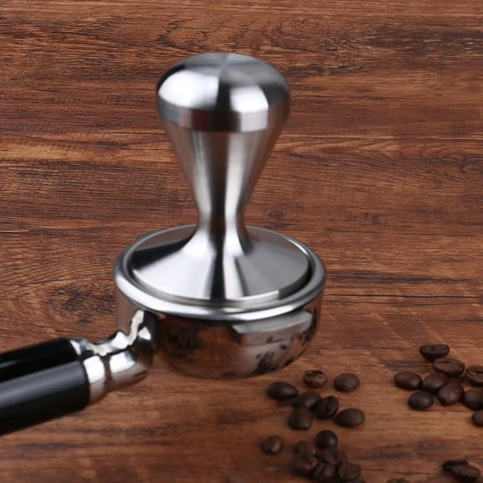 Espresso Tamper 58mm Coffee Tamper 100% Stainless Steel Espresso Hand Tamper Tool