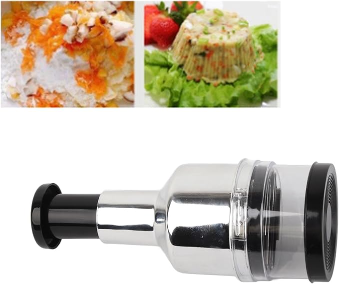 Hand Vegetable Chopper, Manual Food Chopper, Stainless Steel, for Onion, Kitchen Use