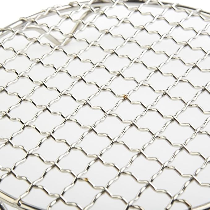 Round Cooling Rack, 201 Stainless Steel Wire, Stable 3-Leg Design for Baking, Grilling, and Food Drying in Kitchen(165mm)
