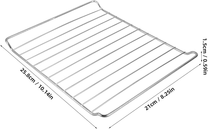 Alipis Stainless Steel Baking Rack Heavy Duty Wire Cooling Rack for Oven Use Dishwasher Construction for Baking and Cooking Supports Heavy Weight